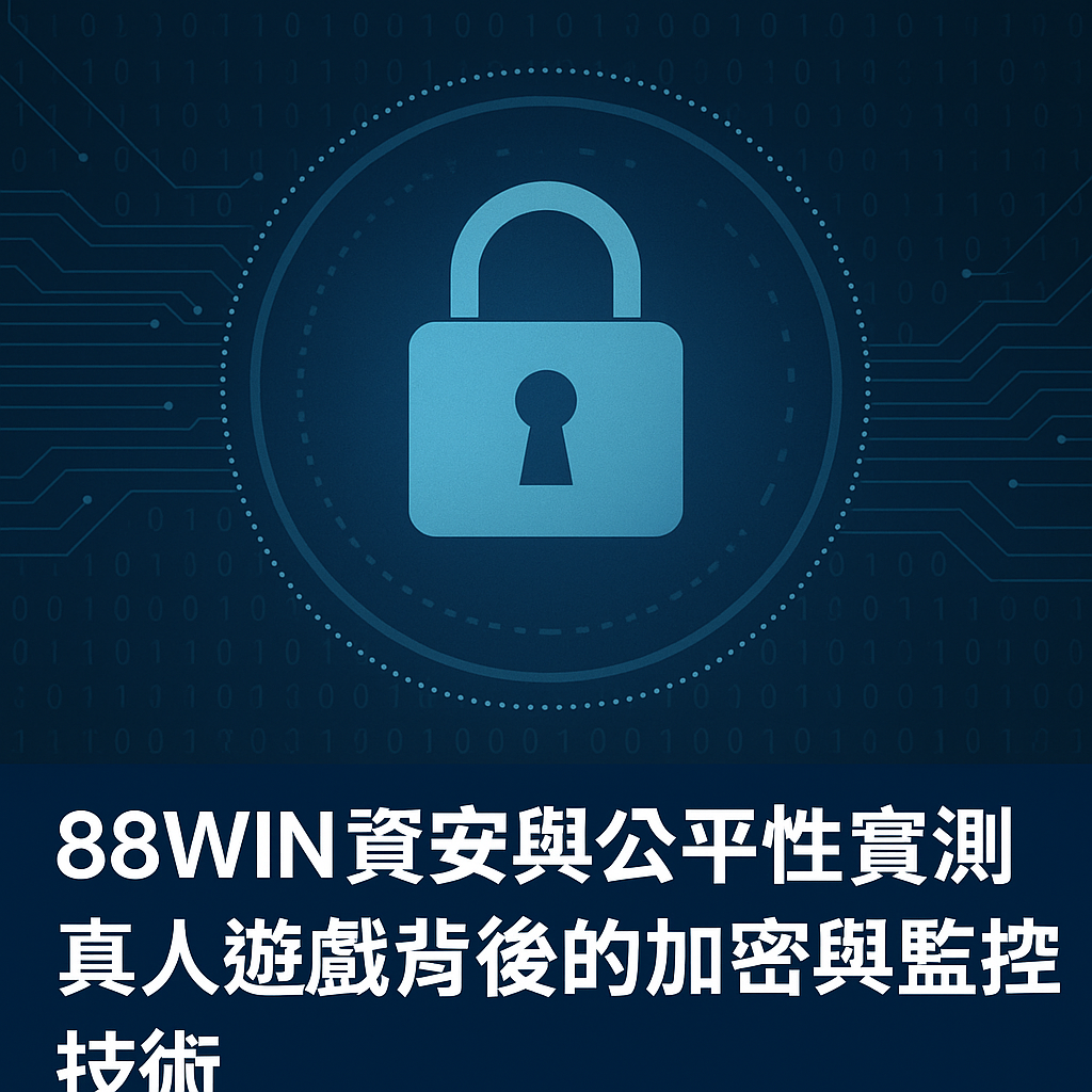 《88WIN 資安與公平性實測｜真人遊戲背後的加密與監控技術》