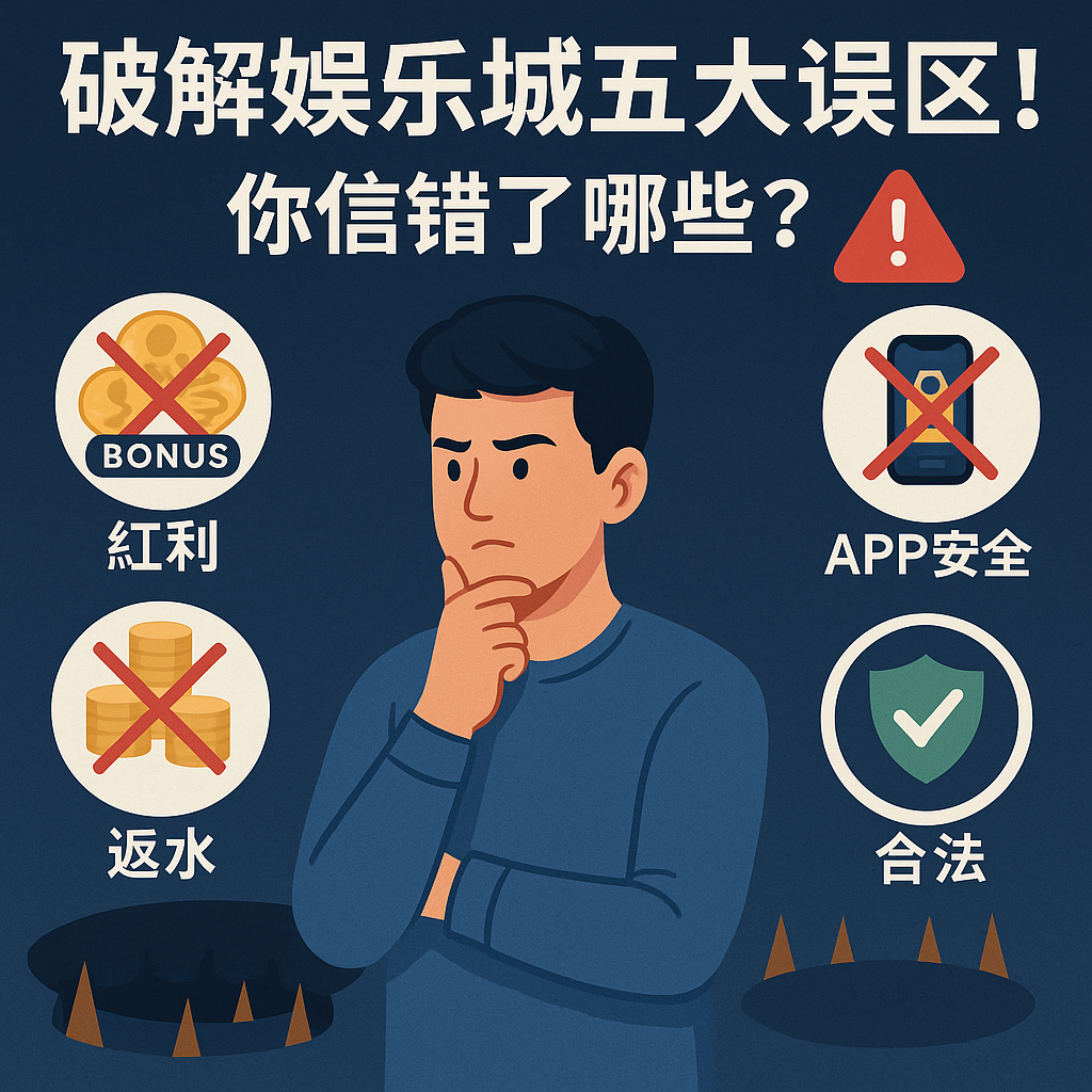 你信錯了嗎？娛樂城最常見五大錯誤觀念與真相解密（2025）