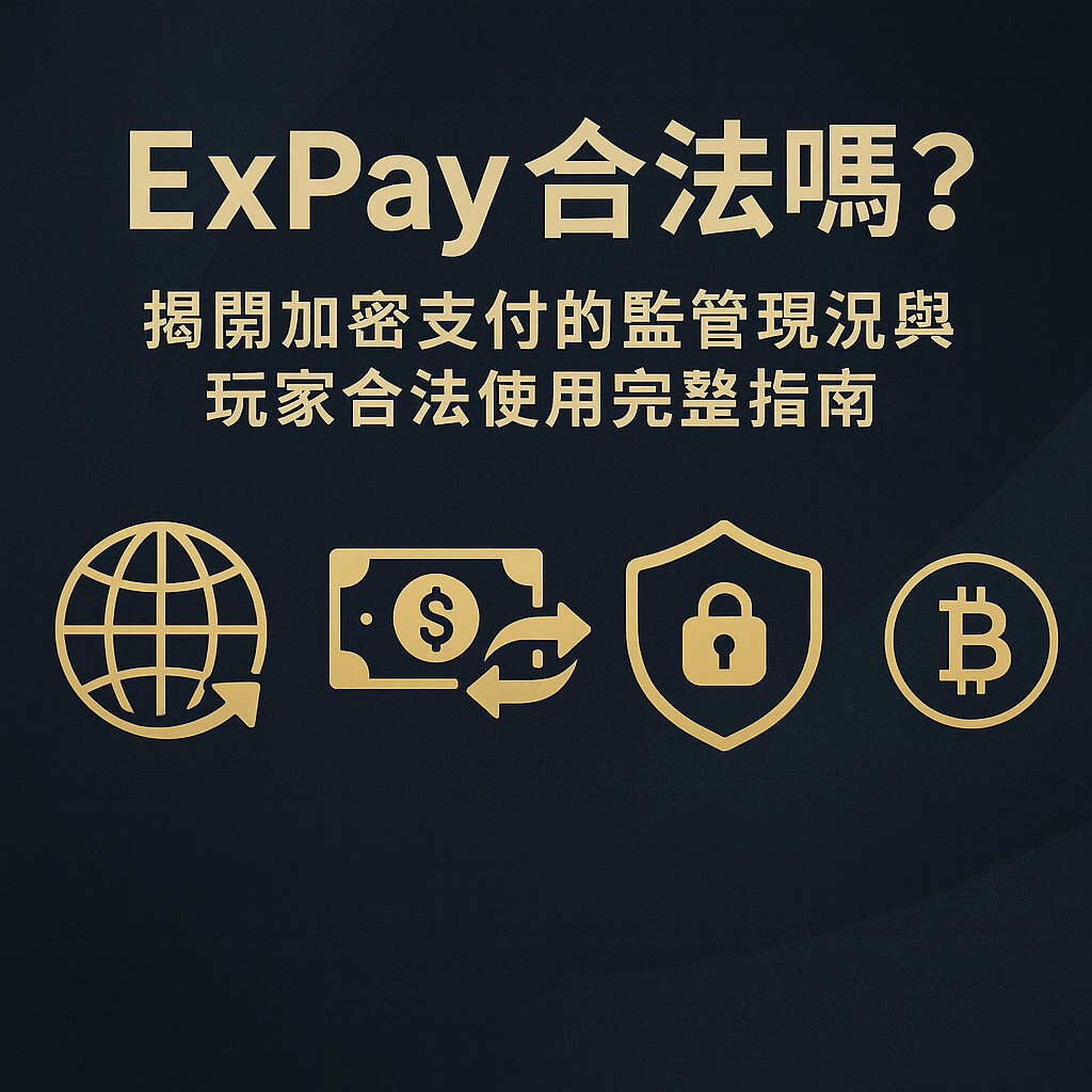 ExPay 合法嗎？揭開加密支付的監管現況與玩家合法使用完整指南