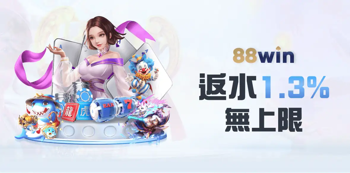返水1.3% 無上限