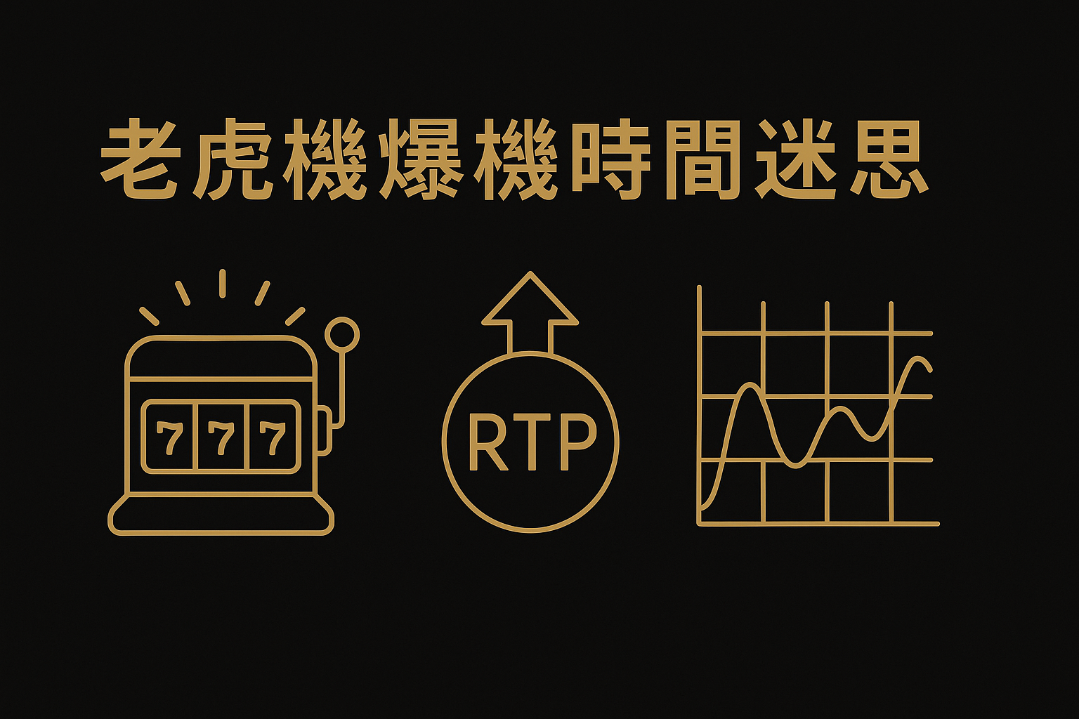 老虎機爆機時間迷思解析